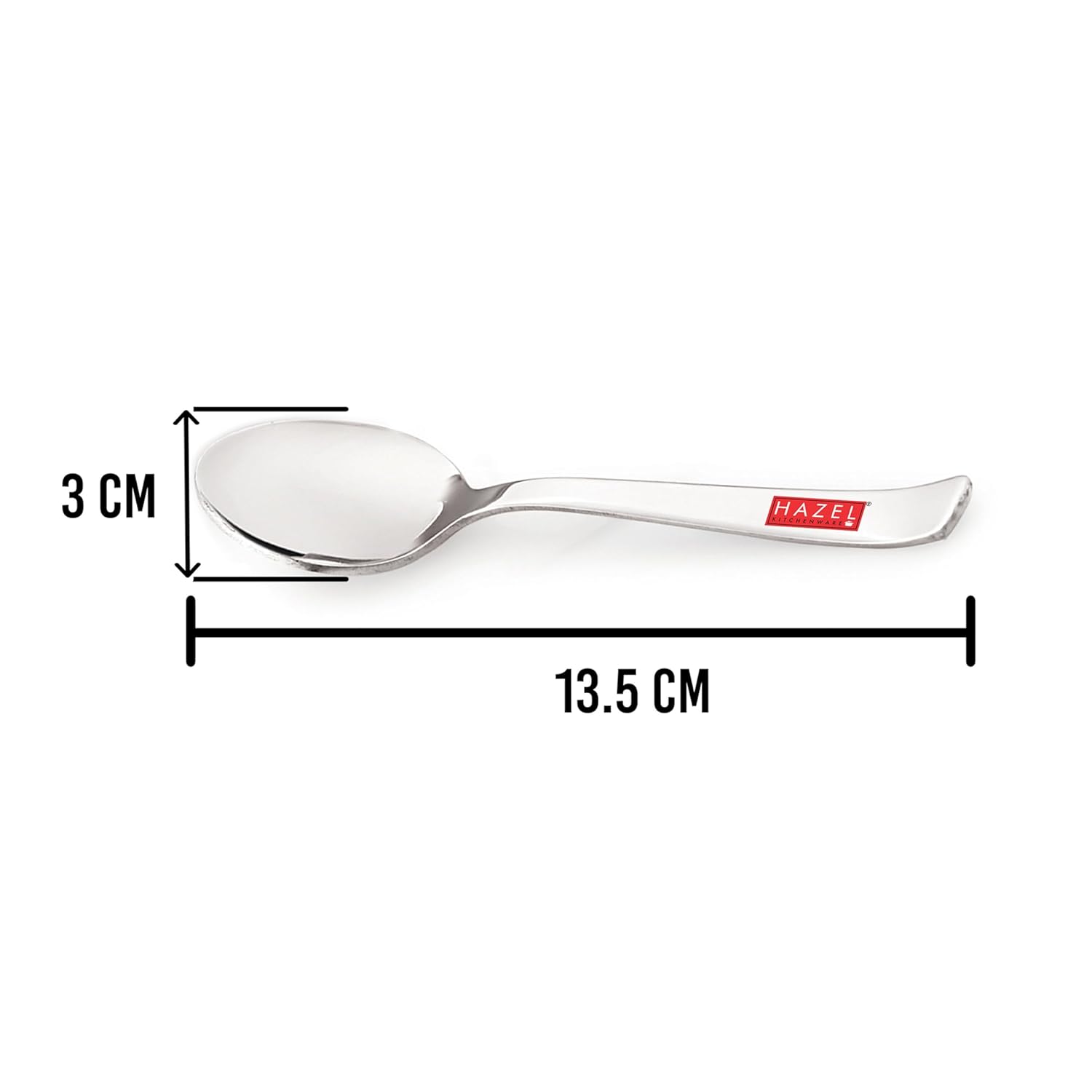 Stainless Steel Mini Spoon 13.5 cm (Set of 2)