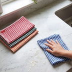Kitchen Cleaning Cloth, Cotton Polyester Waffle Weave Towels for Cleaning, 200 GSM, Pack of 4