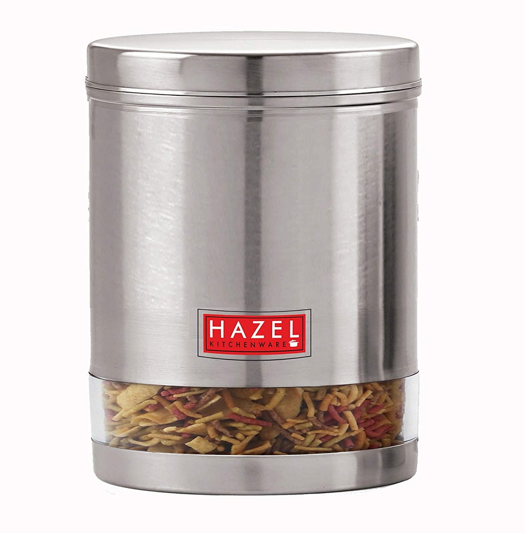Stainless Steel See through Container, 1350 ML