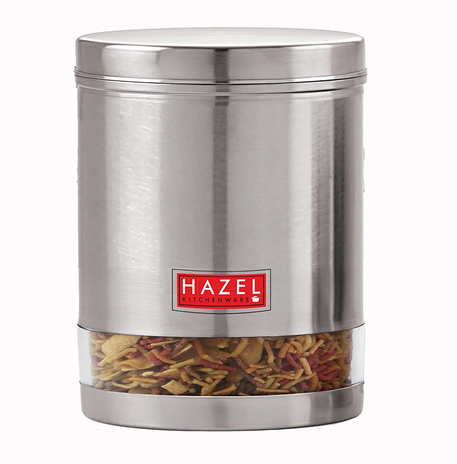 Stainless Steel See through Container, 1350 ML