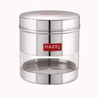 Stainless Steel Transparent Container, 750 ML