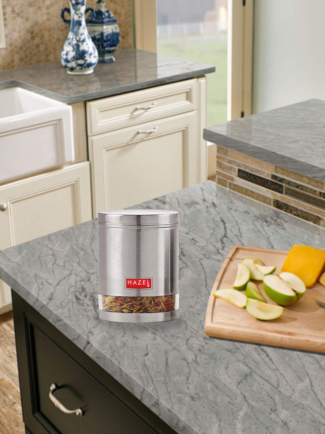 Stainless Steel Airtight See Through Container