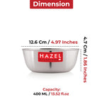 Stainless Steel Bowl 400 ML (Set of 2)