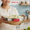 Triply Stainless Steel Induction Bottom Tasla – 5 L, 32.1 cm