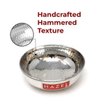 Stainless Steel Hammered Tasla Kadai, 700 ML, 15.5cm
