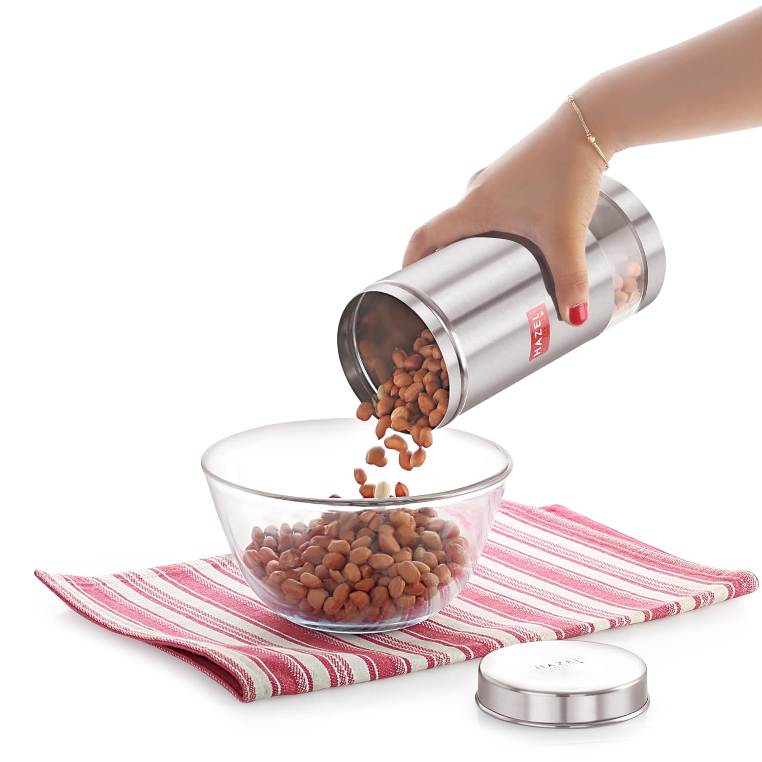 Stainless Steel Airtight See Through Container