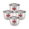 Stainless Steel Mini Tea Glass, 200ml - Set of 4