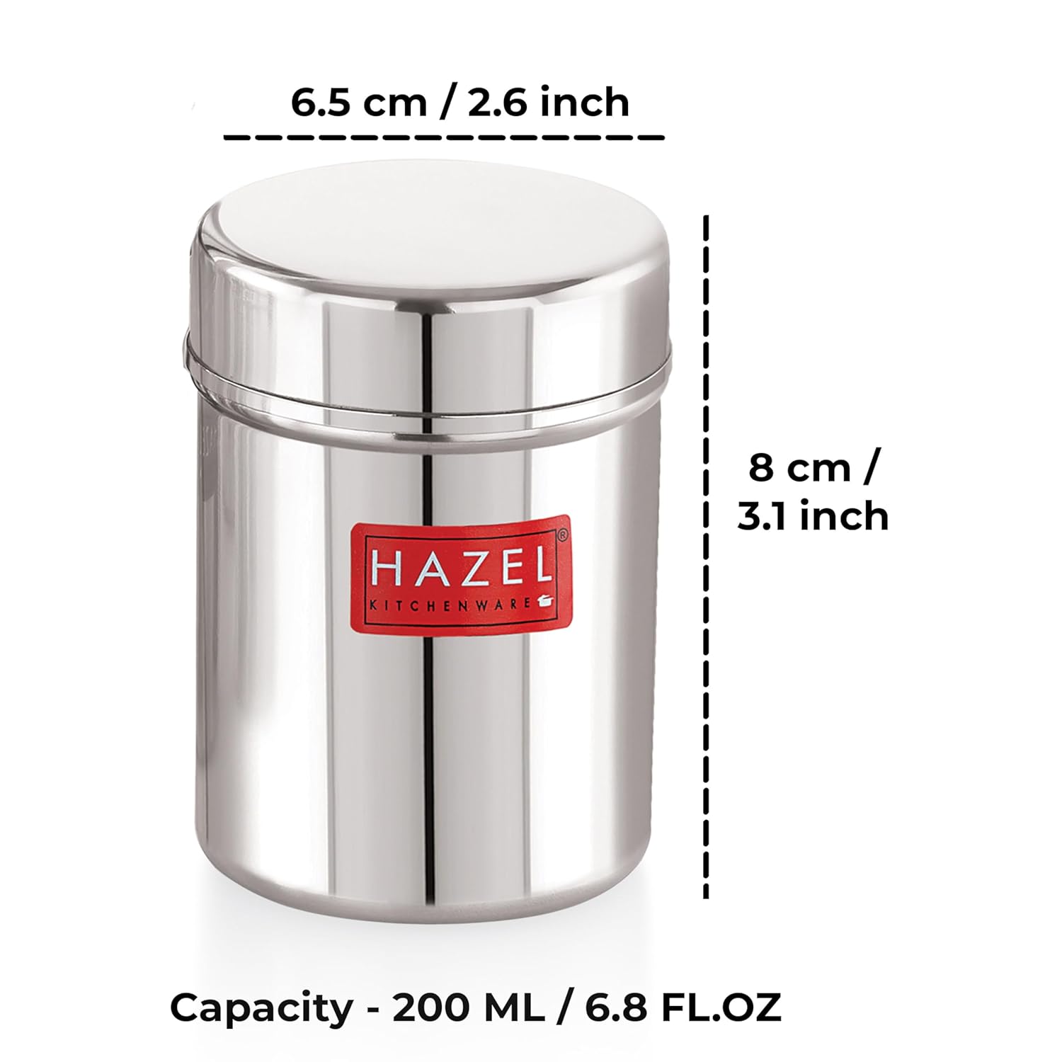 Airtight Stainless Steel Dabba Set, Kitchen Food Storage Containers