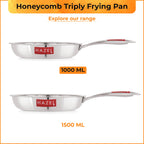 Honeycomb Triply Non-Stick Fry Pan – 22 cm, 1 L