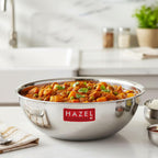 Triply Stainless Steel Induction Bottom Tasla – 5 L, 32.1 cm