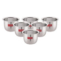 Stainless Steel Mini Tea Glass, 200ml - Set of 6
