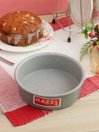 Aluminium Non Stick Round Cake Mould –  Grey, 850ML