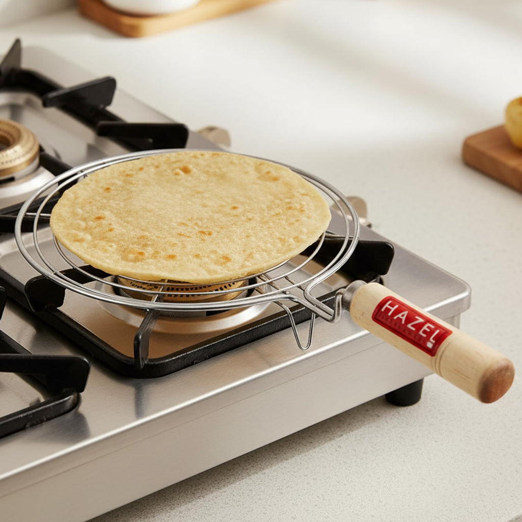 Round Aluminium Papad Jali, Small