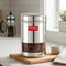 Transparent Wide Mouth Steel Container, 600 ML