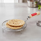 Round Aluminium Papad Jali, Small