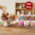 Paper Cupcake/Muffin Cups – Pack of 100