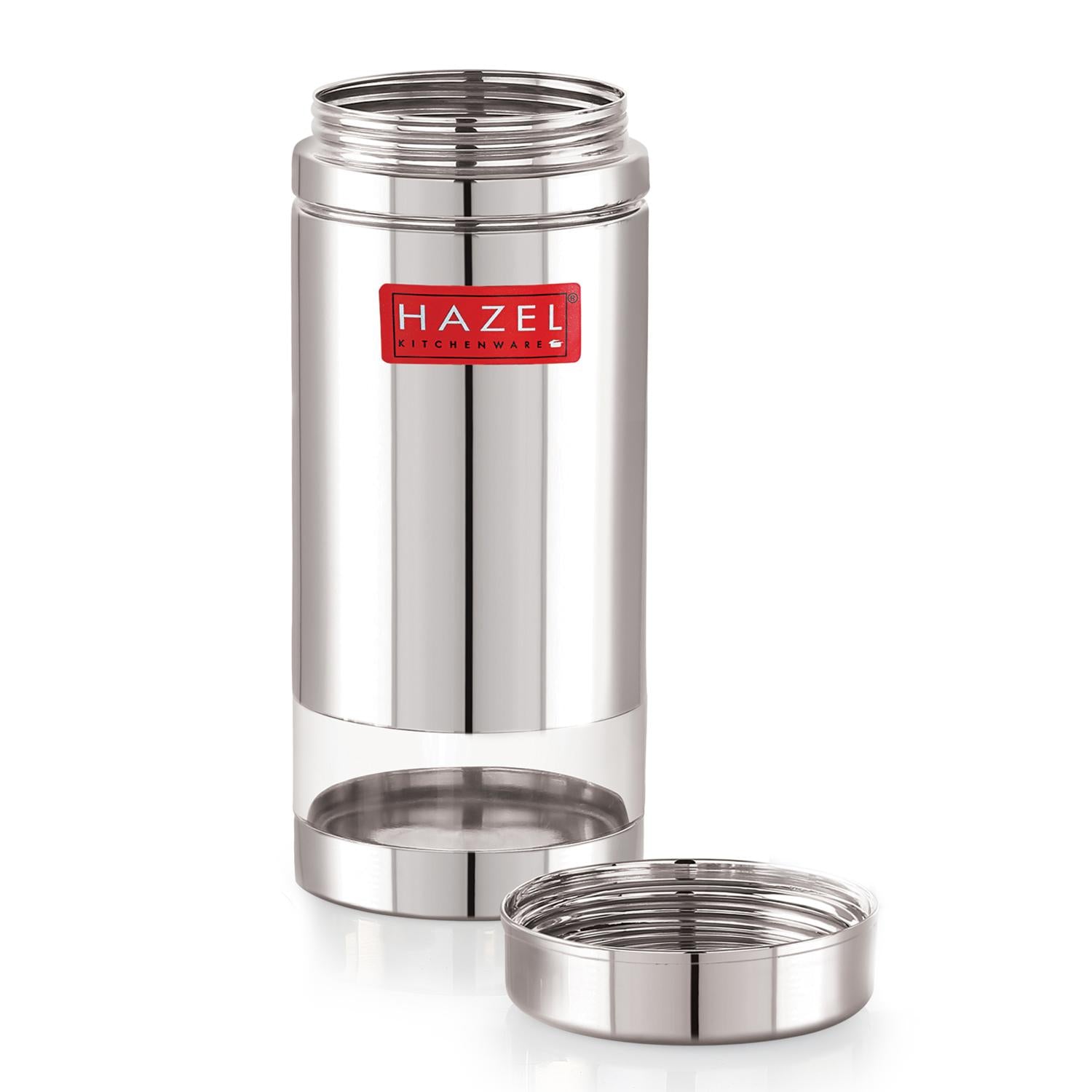 Stainless Steel Airtight Transparent Storage Container, 950 ml