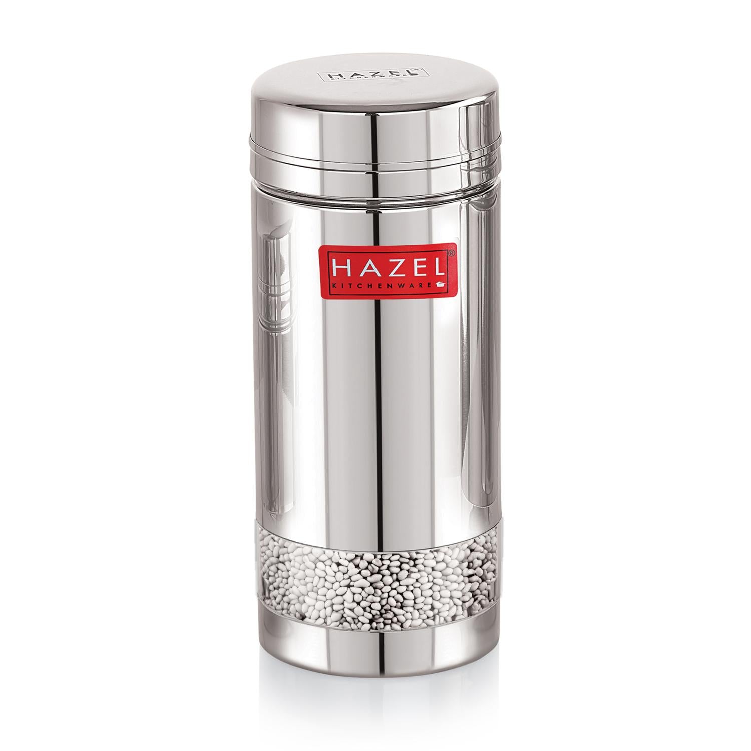 Stainless Steel Airtight Transparent Storage Container, 950 ml