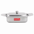 Stainless Steel Butter Box, Butter Dish with Lid for Storage, 500g Butter Capacity