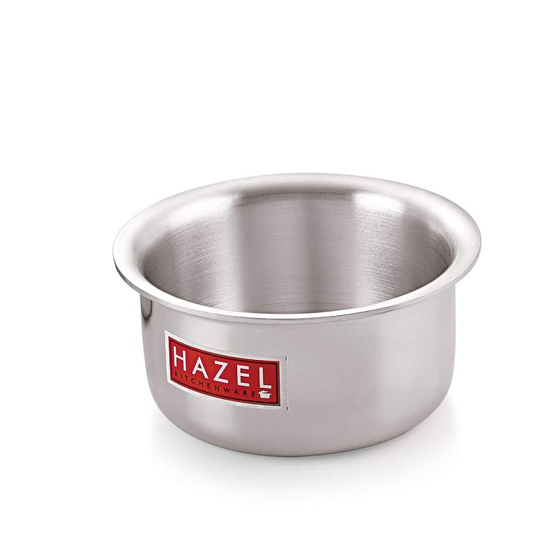 Aluminium Induction Patila Bhagona, Flat Bottom, 6000 ml, 27.8 cm, Silver