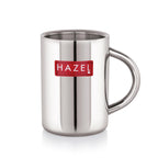Stainless Steel Double Wall Jumbo Mug Set of 2, 420 ml