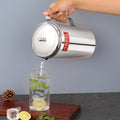 Stainless Steel Water Jug/Pitcher with Lid, 2 L