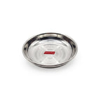 Stainless Steel Halwa Plate, Mini Dessert Dish for Sweets, 100ml