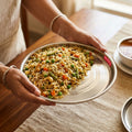Stainless Steel Thali 27 cm Round Steel Dinner Plate