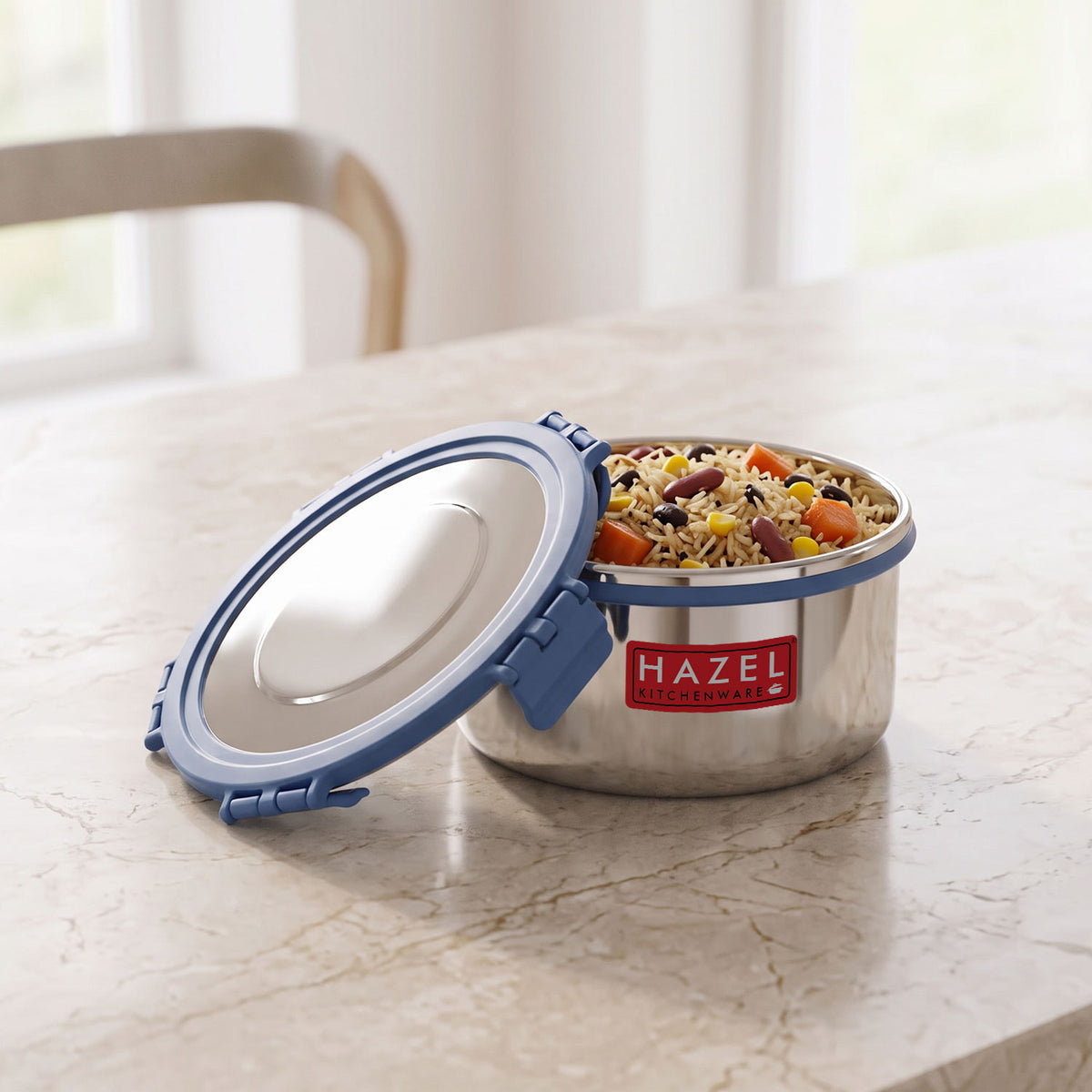 Leakproof Stainless Steel Tiffin Box, Airtight Food Grade Container