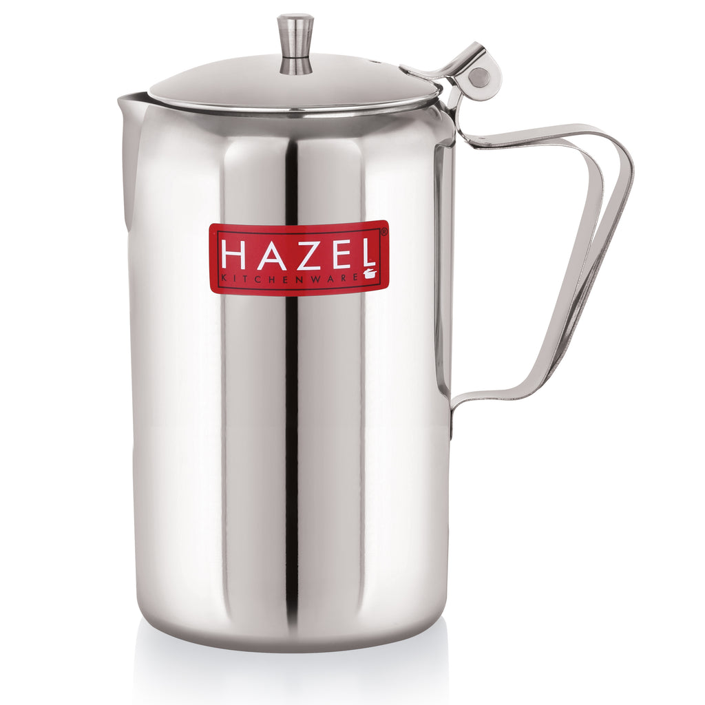 Stainless Steel Water Jug 1800 ml, Steel Pitcher for Water, Milk & Juice