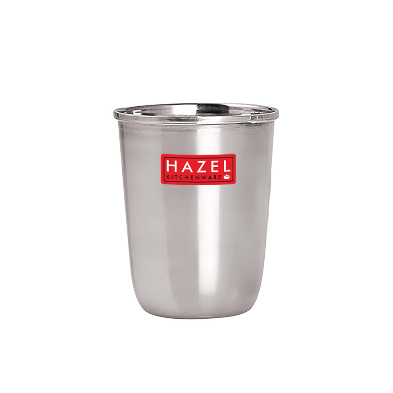Stainless Steel Water Glass Set, 250 ML, Set of 6