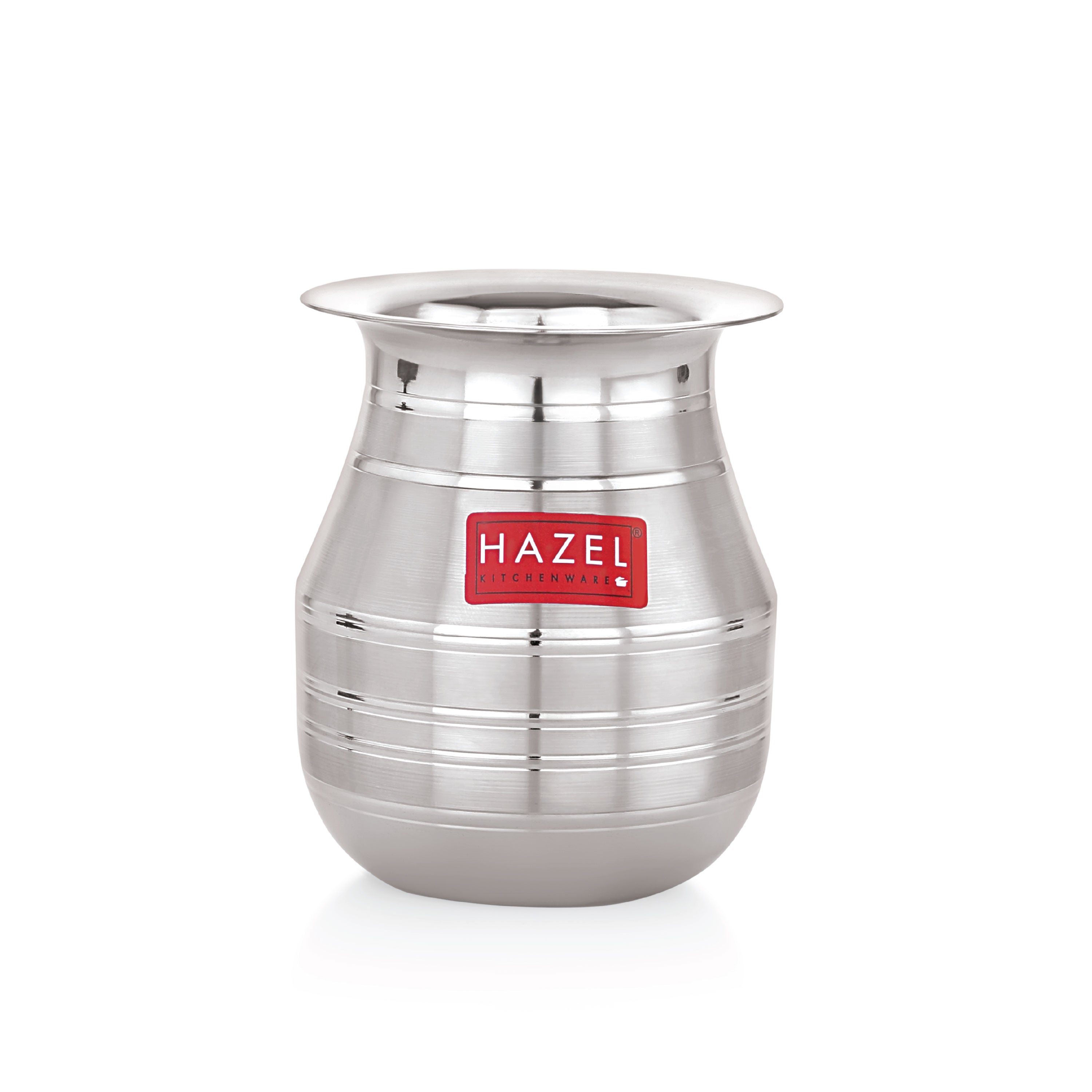 Stainless Steel Water Storage Lota Chambu Kalash Container Tumbler, 400 ml