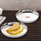 Stainless Steel Plates Set for Dinner & Lunch Set of 2, 28 cm
