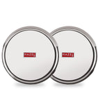 Stainless Steel Plates Set for Dinner & Lunch Set of 2, 28 cm