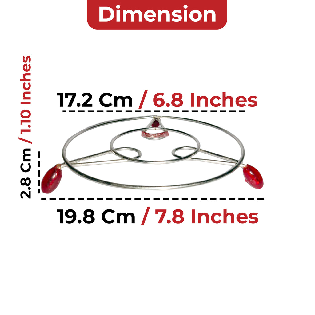 Stainless Steel Trivet Stand – 1 Pc