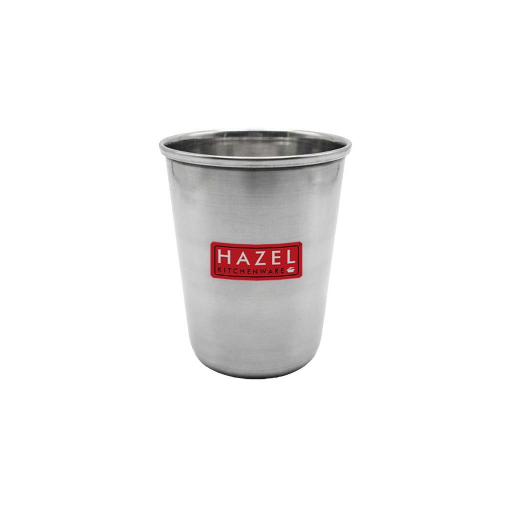 Stainless Steel Juicy Glass, Water, Juice & Milk Tumbler, 350 ml