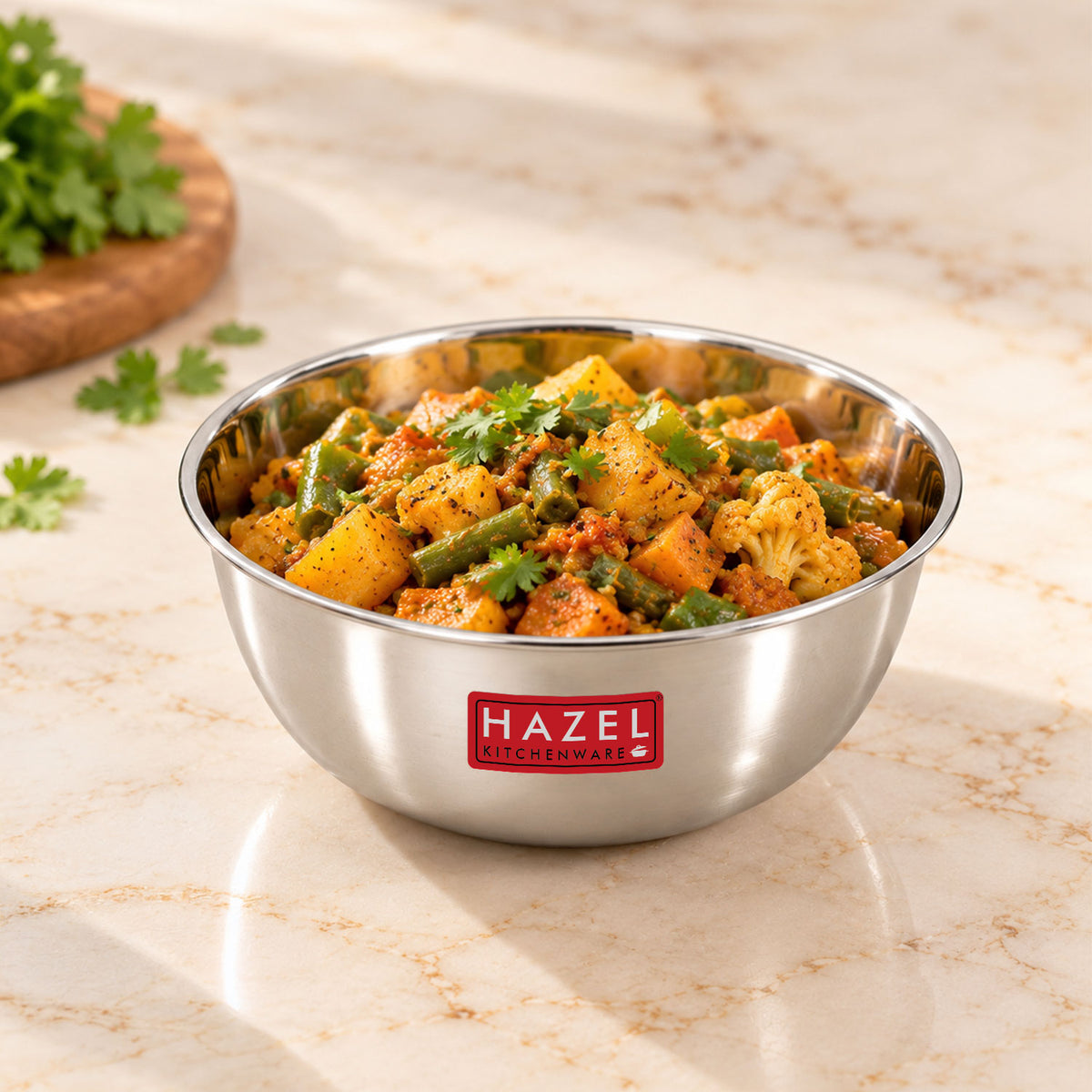Stainless Steel Wati, Katori Bowl for Dal, Curry, Snacks, 300 ml