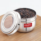Stainless Steel Transparent Lid Containers 300 ml