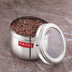 Stainless Steel Top See Container 1000ml, Dabba for Kitchen Storage