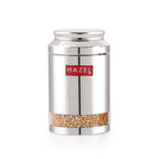 Stainless Steel Transparent Airtight Container 2500 ml for Grains & Pulses