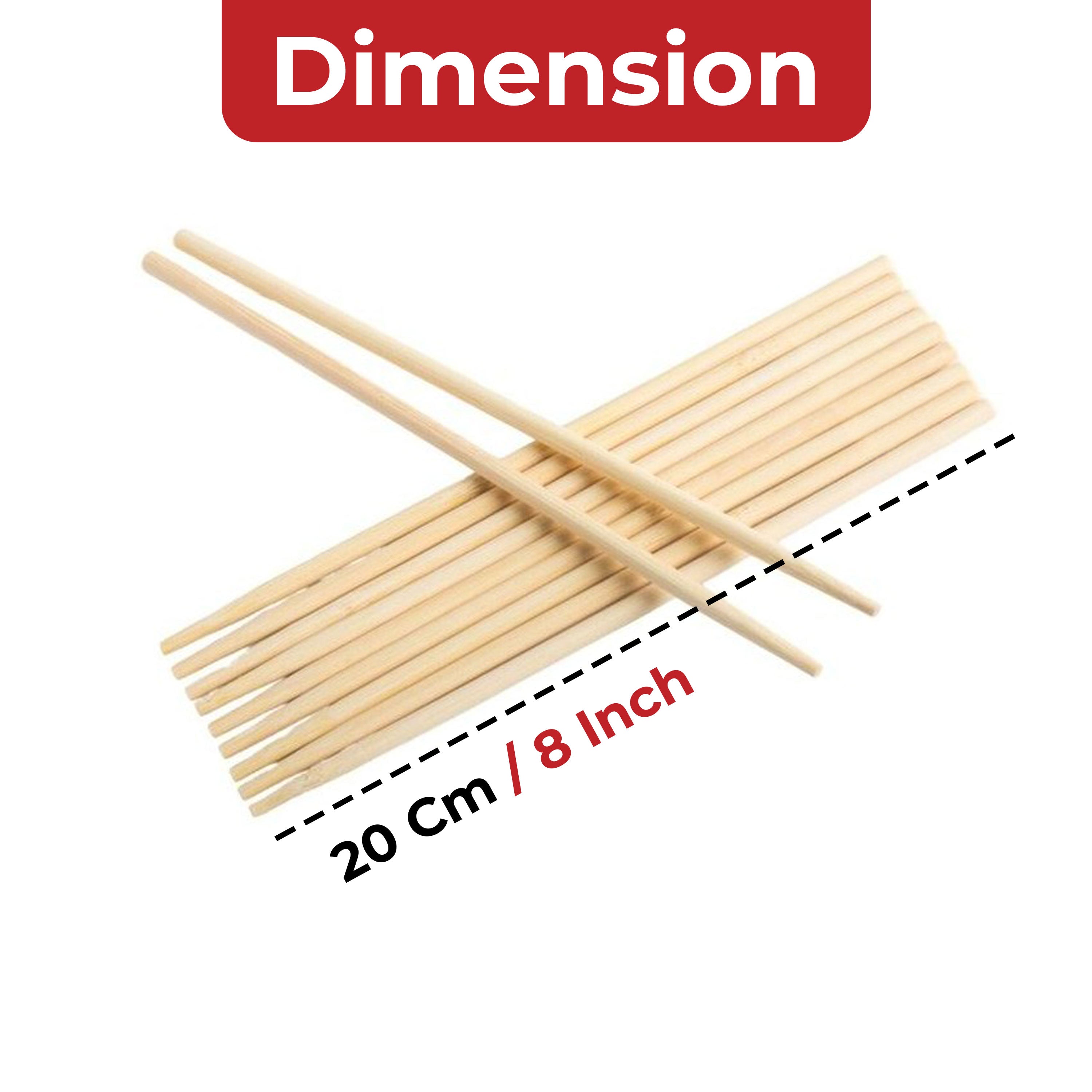 Disposable Wooden Drink Stirrer Large, Pack of 100