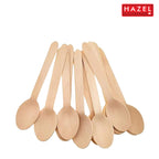 Disposable Wooden Spoon, 16 cm, Pack of 50