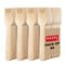 Disposable Wooden Forks 16 cm, Food-Grade Cutlery, Pack of 50