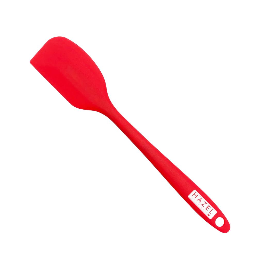 Silicone Spatula 8 Inch Red, Heat Resistant Non-Stick Baking Spatula