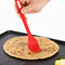 Silicone Basting Brush 8 Inch Red, Heat Resistant Oil Brush for Baking