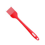 Silicone Basting Brush 8 Inch Red, Heat Resistant Oil Brush for Baking