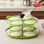Silicone Non-Stick Idli Moulds, Pack of 8
