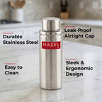 Stainless Steel Leak-Proof Water Bottle, 700 ml, Set of 2