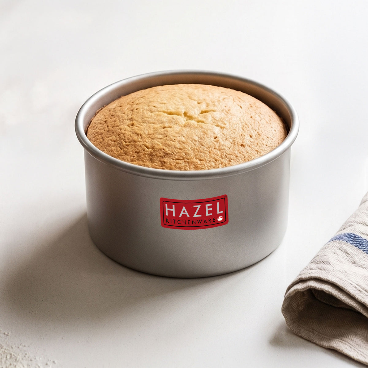 Alu Steel Small Cake Mould for Baking, Round Mini Cake Tin