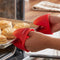 Silicone Mitts/ Pot Holder, Microwave Safe & Heat Resistant